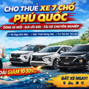 thuê xe 7 chỗ Phú Quốc