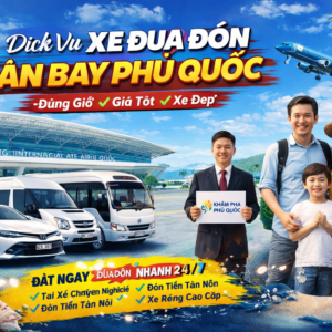 xe đưa đón sân bay Phú Quốc