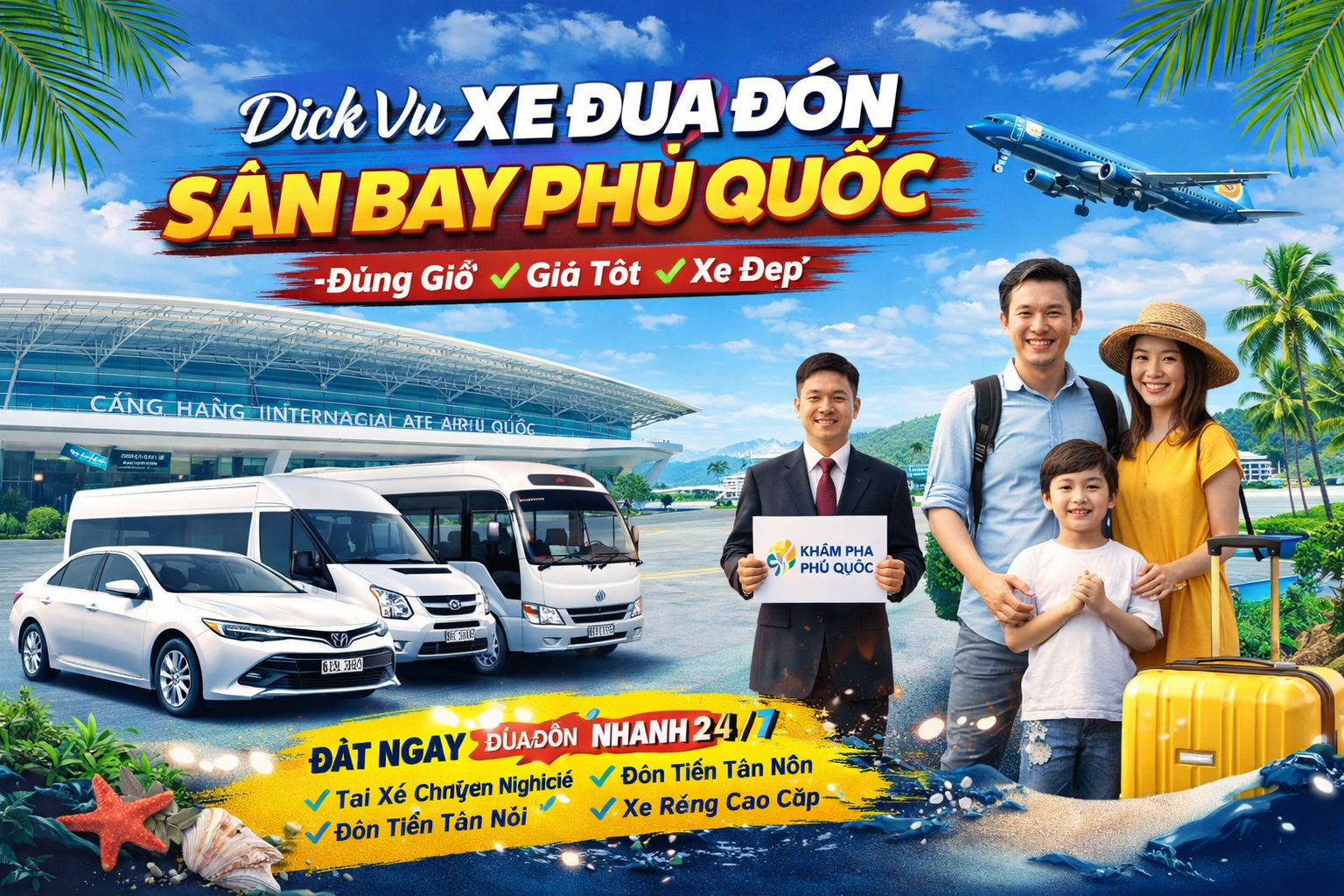 Xe Đưa Đón Sân Bay Phú Quốc